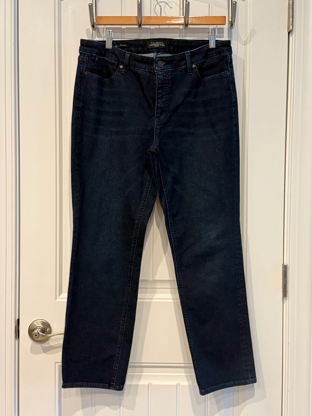 Talbots Flawless Five-Pocket Straight Leg Jeans